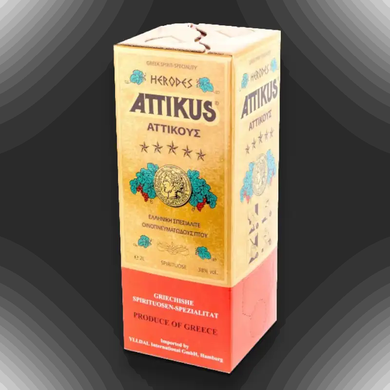 Бренді Attikus 2л (тетрапак)